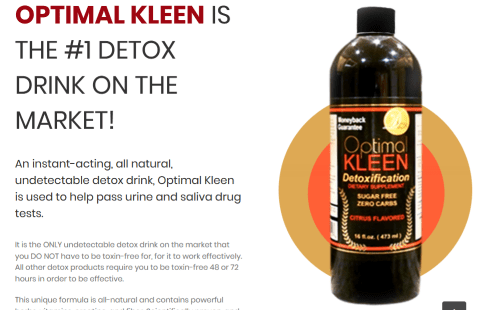 Optimal Kleen-The Only Detox Drink You Need!